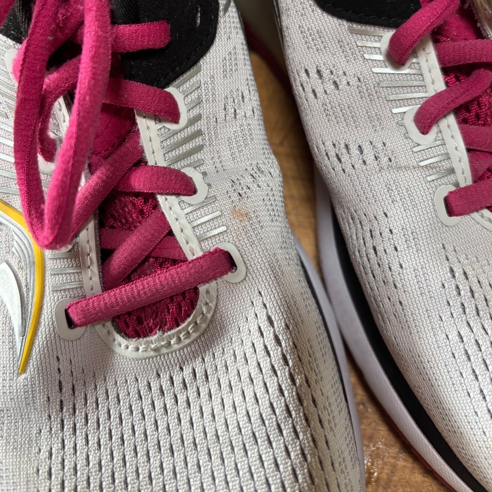Saucony Guide 14 Womens Alloy Cherry Running Shoes PWRRUN Formfit‎ Sneakers 11 - Picture 10 of 10